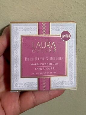 Laura Geller Baked Blush-N-Brighten Marbleized Blush - SKYLINE SUNSET brand New